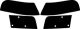 Ford Crown Victoria (98-04) Headlight Covers