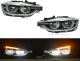 For BMW F30 DTM V2 LCI LED Headlight for 318 320 325 328 330 335 with LED Angel Eyes