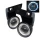 1994-2001 Dodge Ram Halo Angel Eyes Projector Fog Lights Kit