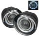 2002-2004 Jeep Liberty Halo Angel Eyes Projector Fog Lights Kit