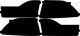 Honda Accord Sedan (98-02) Tail Light Covers