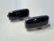 Audi A4 B6 Side Markers - Black W / Clear Lens