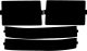 Jeep Grand Cherokee (93-98) Headlight Covers