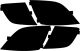 Mazda 3 Wagon (04-  ) Tail Light Covers