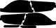 Mitsubishi Lancer (08-  ) Tail Light Covers