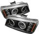 Chevy Silverado Projector Headlights with LED Halos 03-06