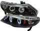 Honda Civic Projector Headlights with LED Halos 06-08 (SEDAN)