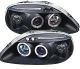 Honda Civic Projector Headlights with LED Halos 96-98