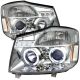 2004-2007 Nissan Titan / Armada Chrome Housing Dual Halo Angel E