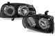 VW Golf III Projector Headlights With LED Angel Eyes 92-98