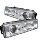1988-1998 Chevy C10 Full Size Truck Chrome Housing Projector Hea