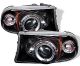 Dodge Dakota Projector Headlights Single LED Halo 97-01