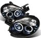 Dodge Neon Projector Headlights Dual LED Halos 03-05