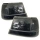 1998-2001 Ford Ranger Black Housing Projector Headlights