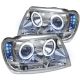 1999-2004 Jeep Grand Cherokee Chrome Housing Dual Halo Angel Eye