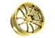 Aodhan 18x9.5  DS02 5x114.3 +22 Gold Vacuum Rim Aggressive Fits Tc Xb Rx8 Speed 3