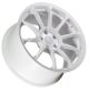 AodHan 18X9/10  AH06 5X114.3 Rims +30/25 White Wheels (Set of 4)