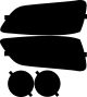 Subaru Baja (03-06) Headlight Covers