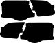 VW Passat Sedan (06-  ) Tail Light Covers