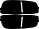 VW Touareg (08-  ) Tail Light Covers