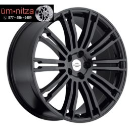 22x9.5 Redbourne Manor 5x120 Rims +32 Gloss Black Wheels (Set of 4)